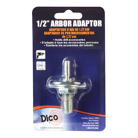 Dico Arbor Adaptr 1/2"1/4Shft 535-ARBOR